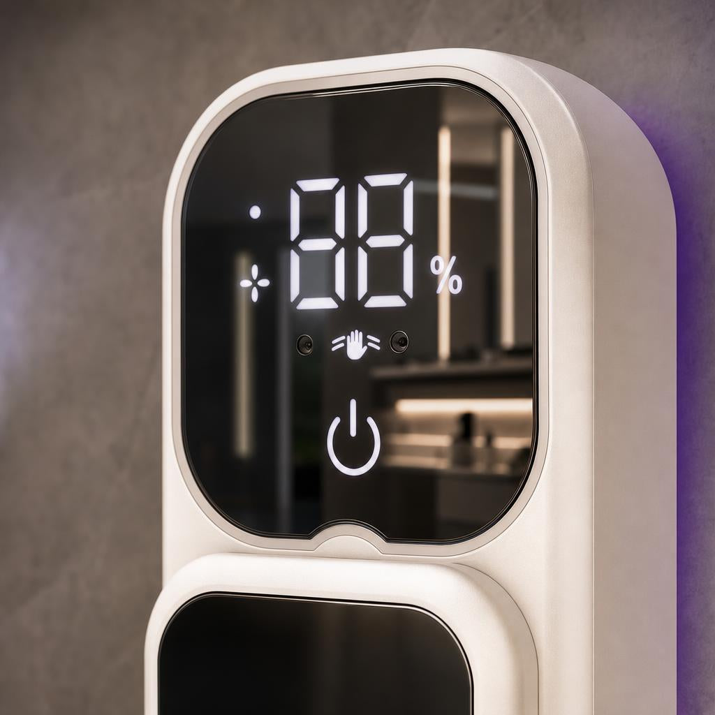 Glossy display detail