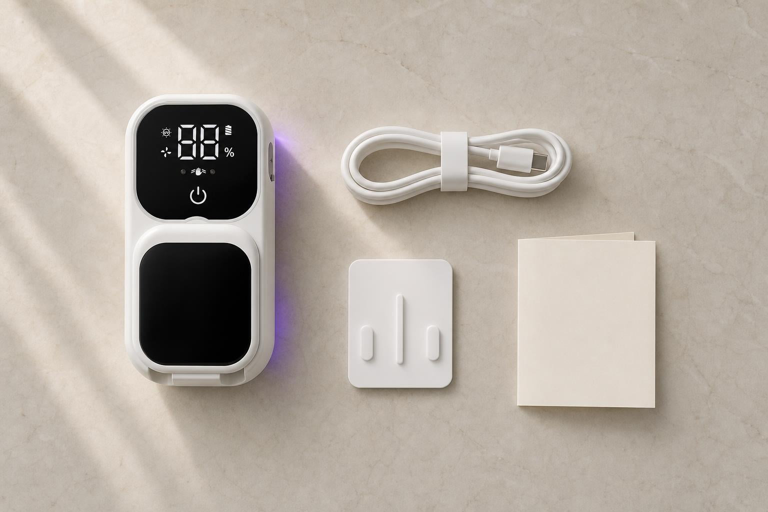 Everything inside the Lumivé box